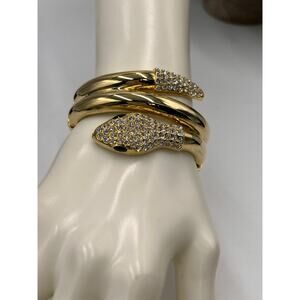 Snake Hinged Bangle bracelet